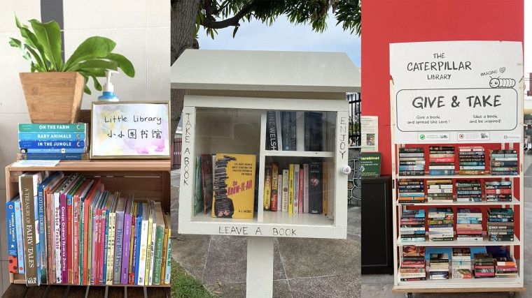 Little Libraries & Free Shelves Recycling in Singapore