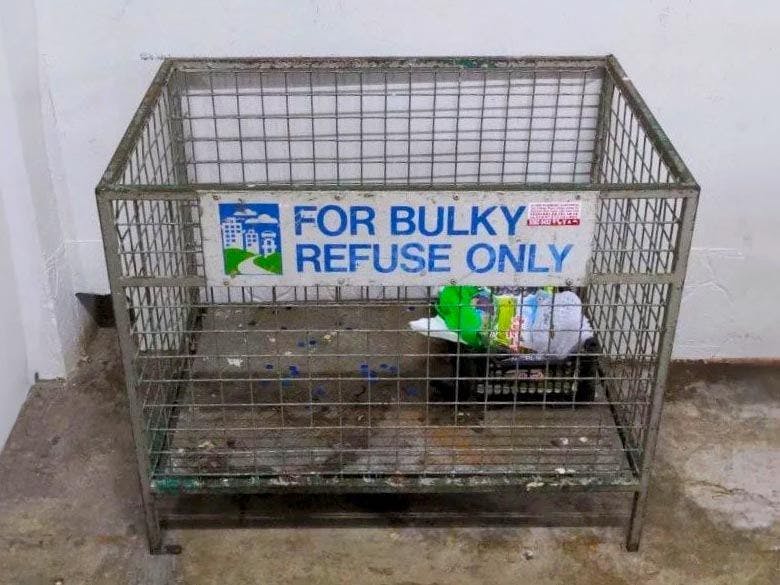 Bulky Refuse Cage