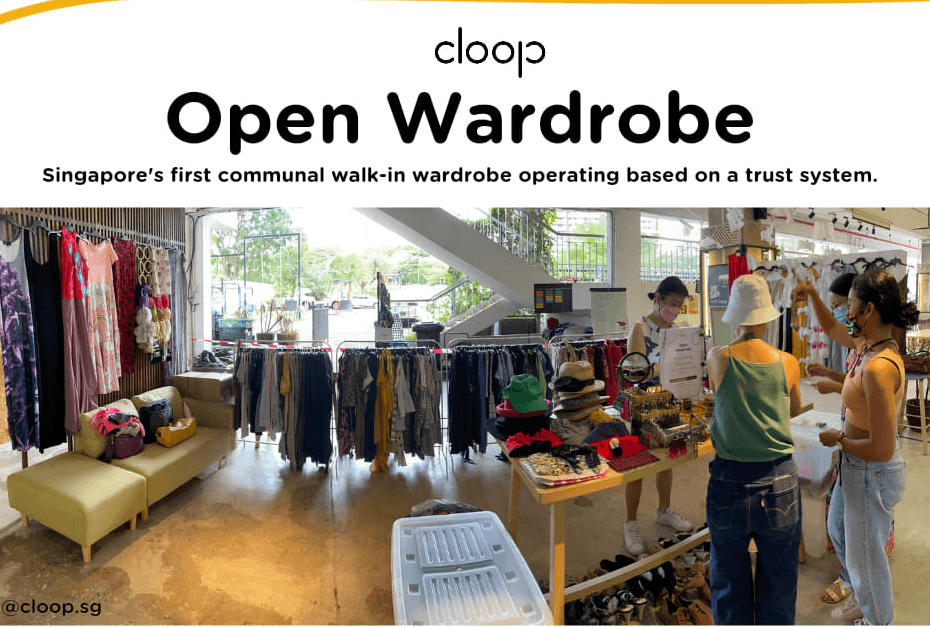 Cloop Open Wardrobe Recycling in Singapore
